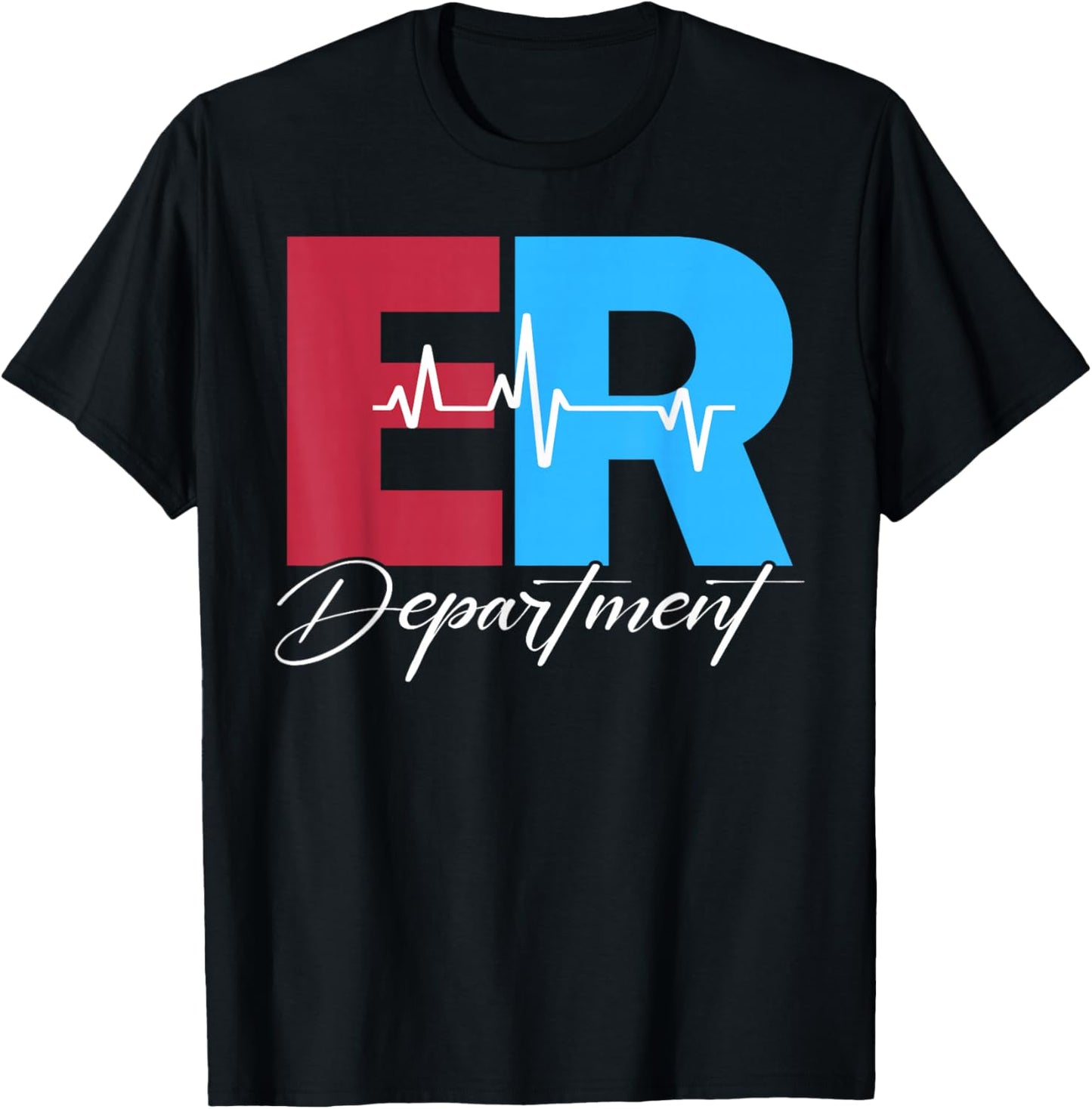 Emergency Department Emergency Room Healthcare Nursing Nurse T-Shirt - T-Shirt | Black