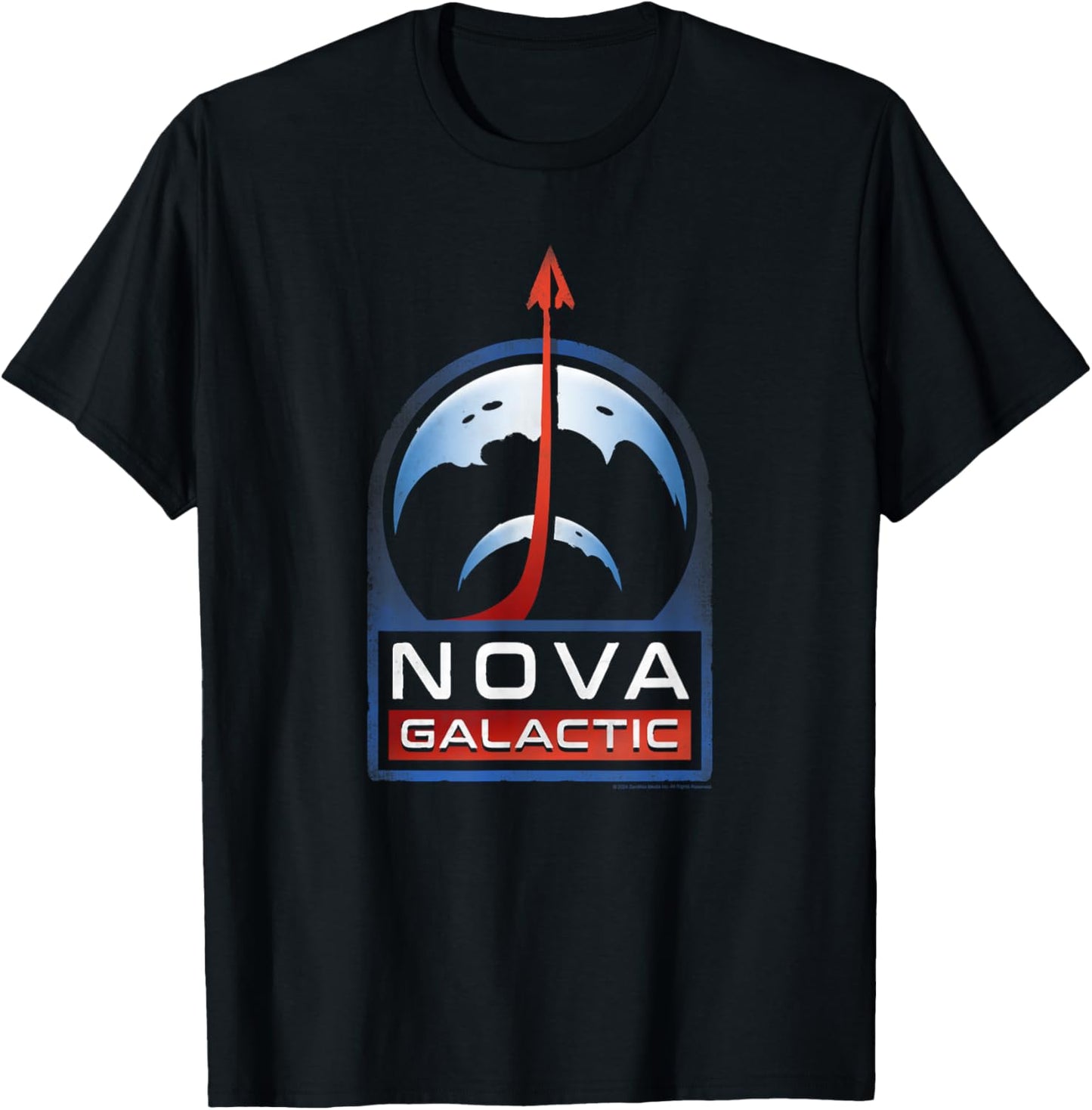 Starfield Nova Galactic Logo Video Game T-Shirt - T-Shirt | Black