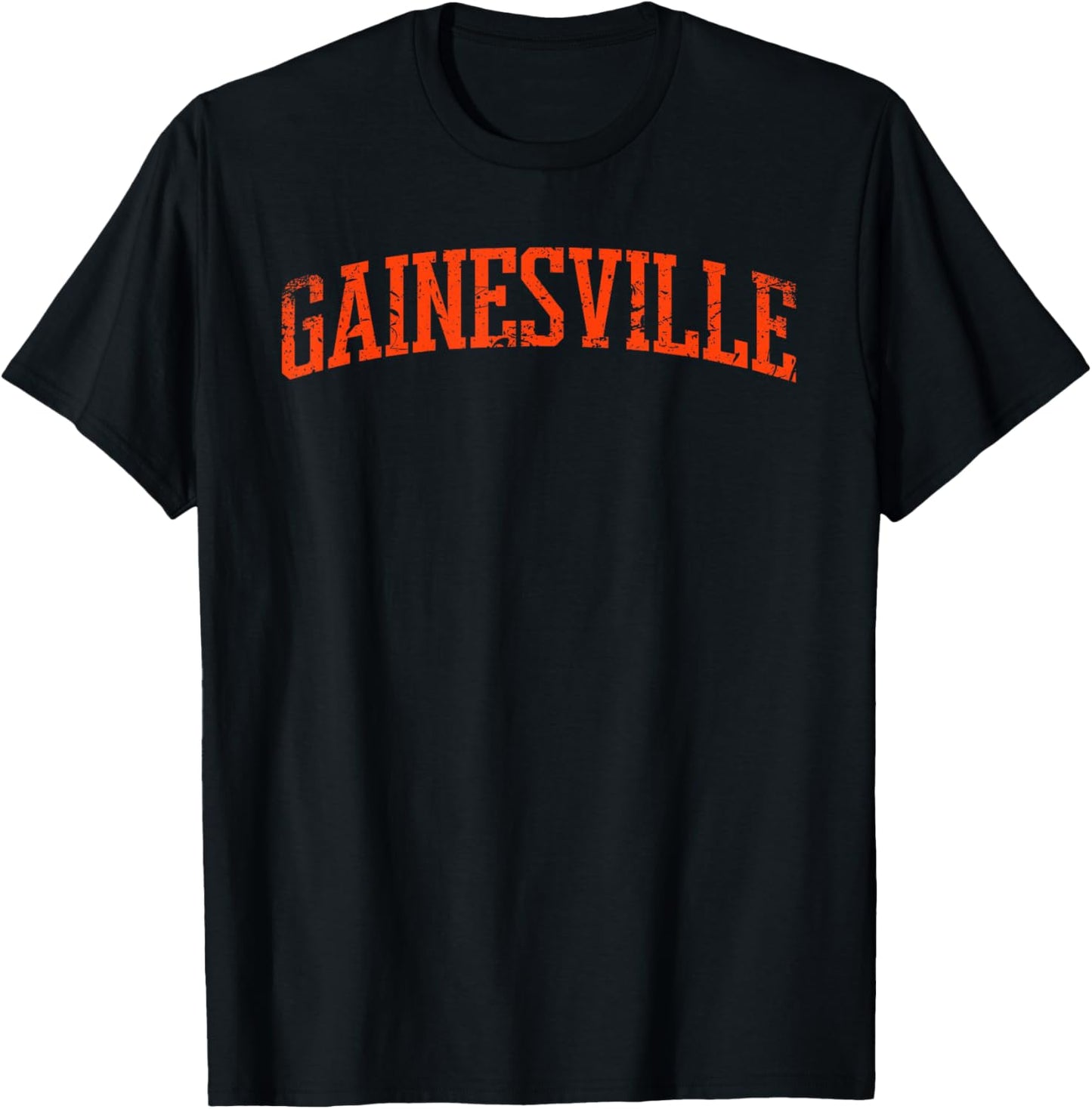 Gainesville, FL - Throwback Design - Vintage Worn Classic T-Shirt - T-Shirt | Black