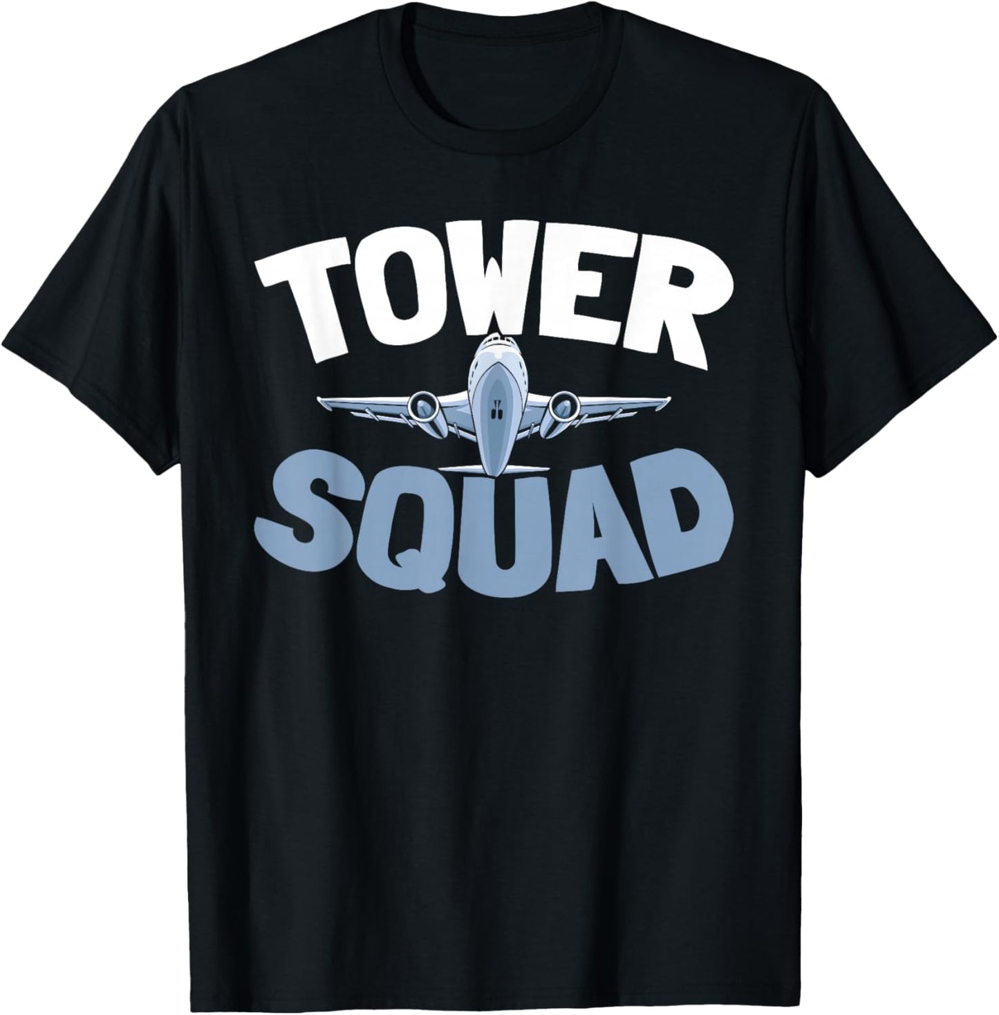 Aviation Équipe - Contrôle Sécurit Contrôleur Aérien T-Shirt - T-Shirt | Black