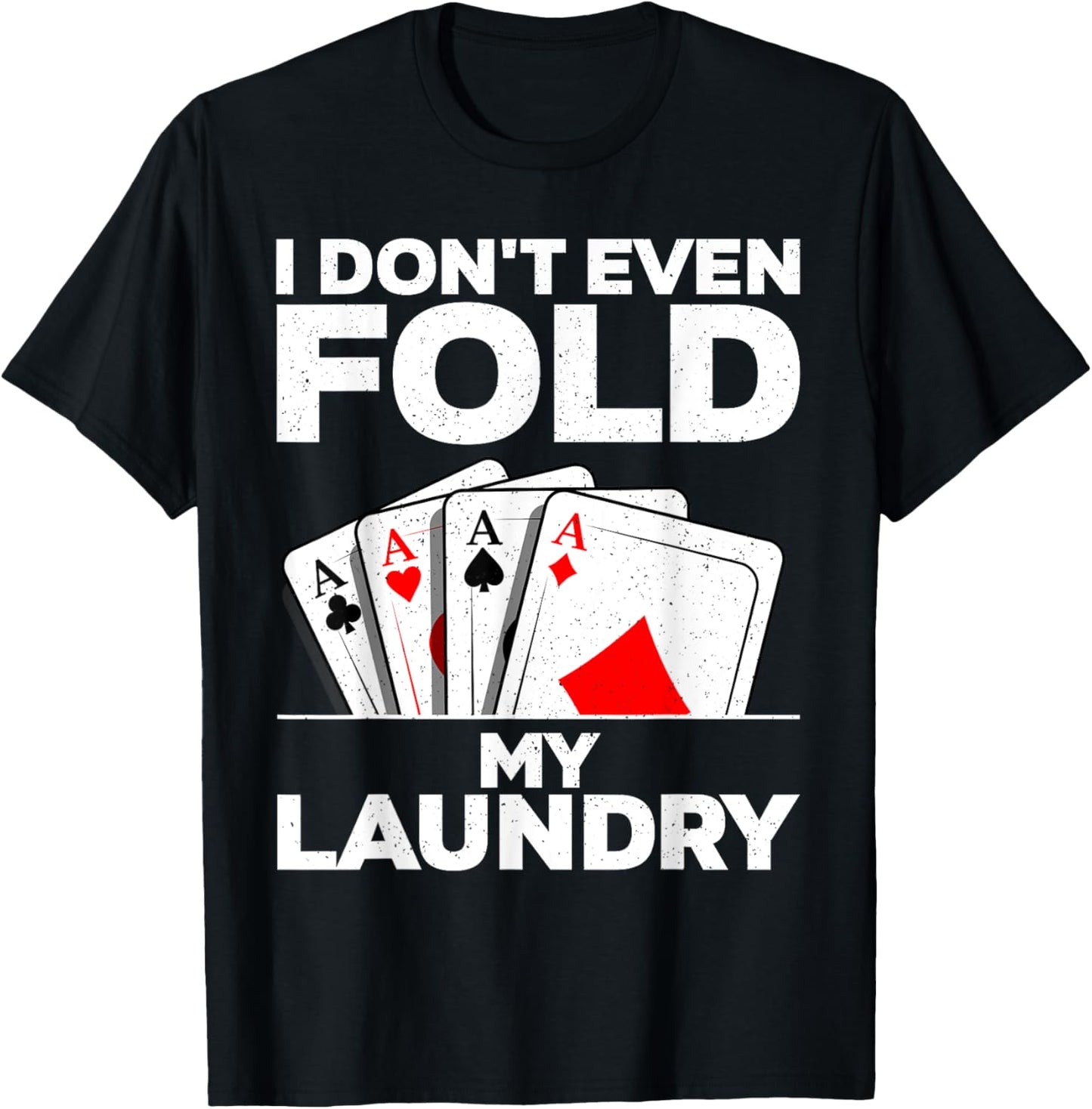 Funny Poker Design Women Poker Player Poker Lover T-Shirt - T-Shirt | Black