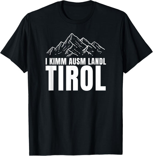 Tirol. DJ Apres Ski Outfit. Es ist Zeit Tirol zu feiern T-Shirt - T-Shirt | Black