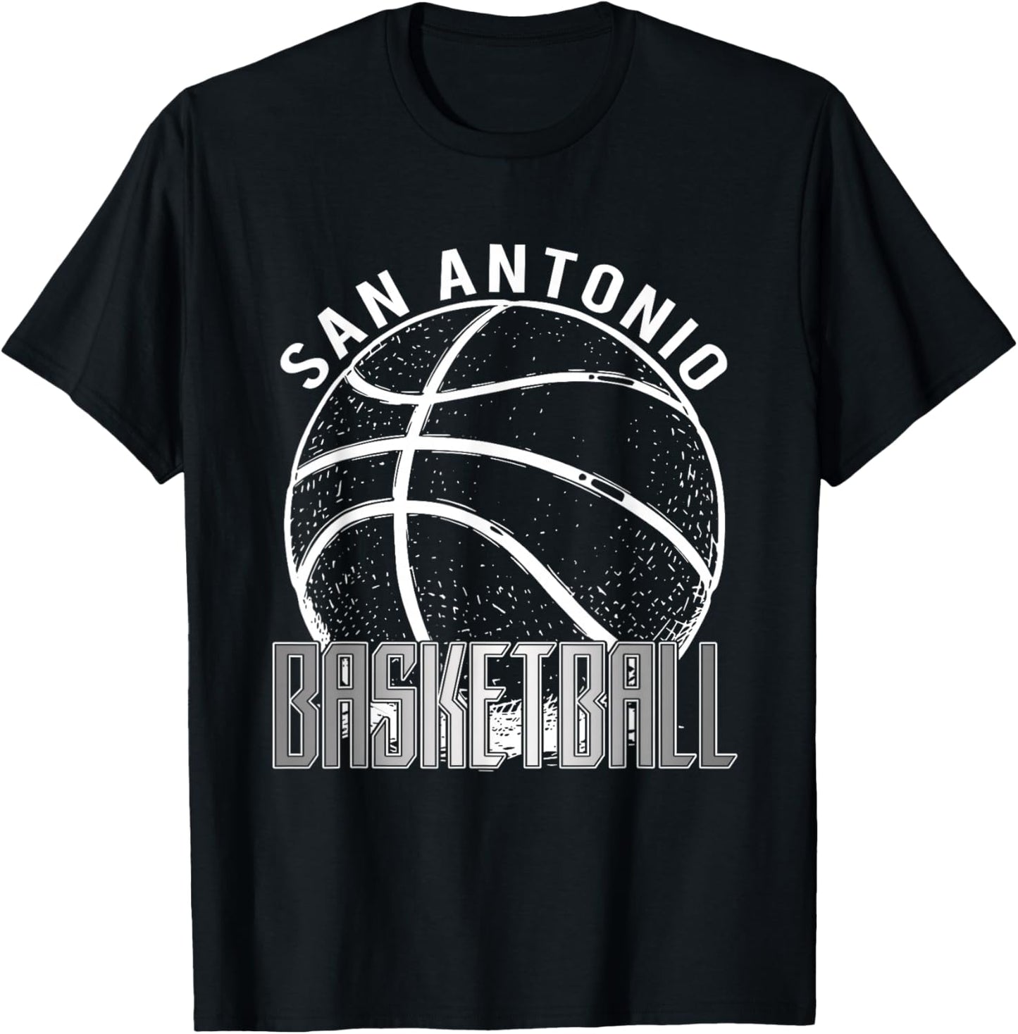 San Antonio Name Vintage Throwback Classic Design T-Shirt - T-Shirt | Black