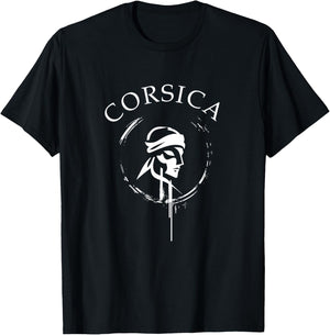 Art Corse - Design Graphique Île de Beauté T-Shirt - T-Shirt | Black