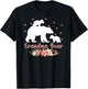 Grandma Bear Matching Family Floral Bear Grandma Mothers Day T-Shirt - T-Shirt | Black