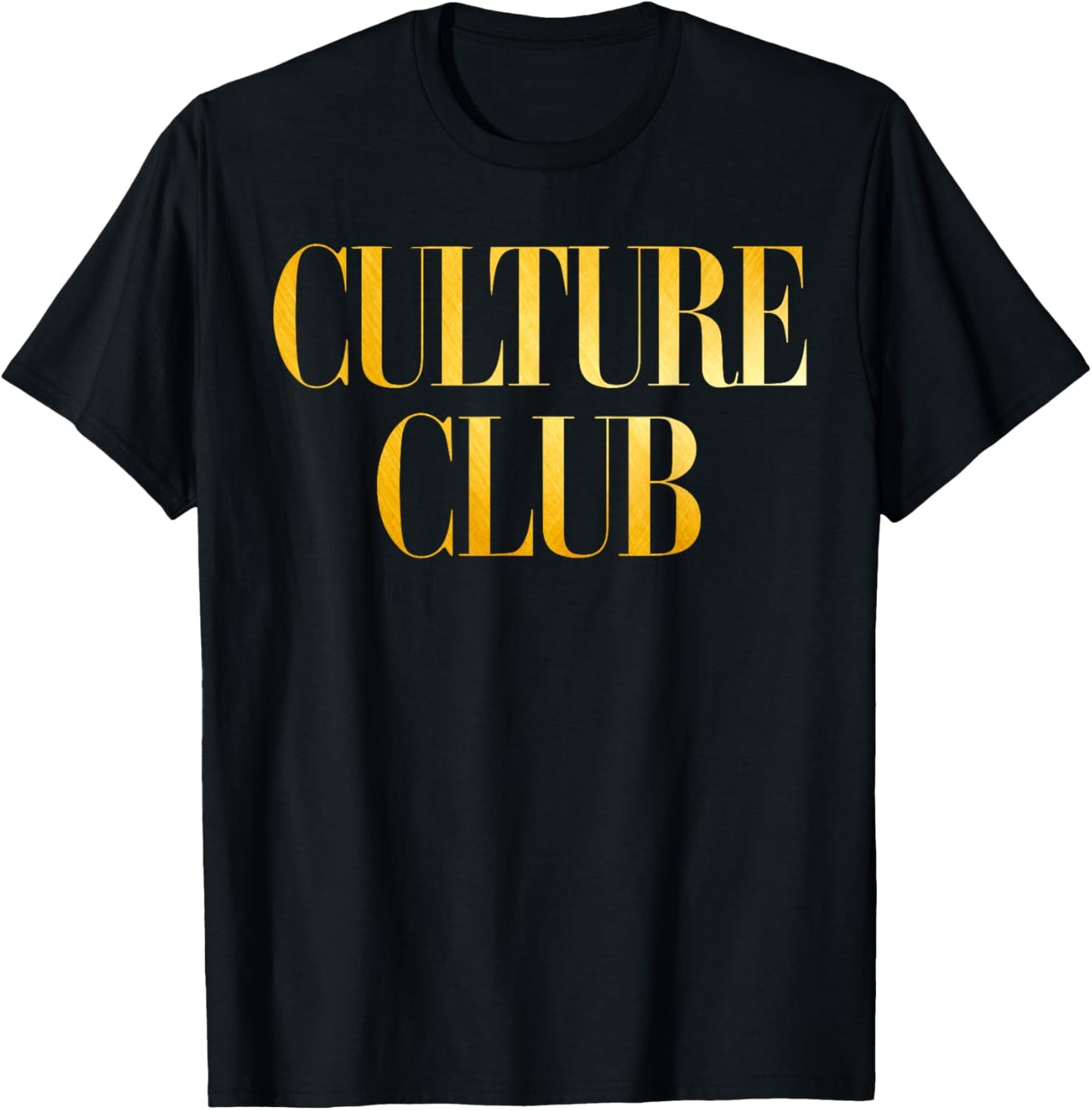 Culture Club T-Shirt - T-Shirt | Black