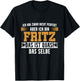 Name Fritz Ich bin Fritz T-Shirt - T-Shirt | Black