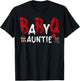 Auntie Baby BBQ Shower Themed Family Matching Barbecue T-Shirt - T-Shirt | Black