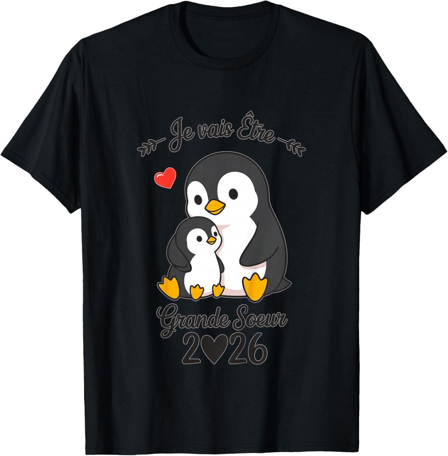 Child Future Big Sister 2026 I Will Be Big Sister 2026 T-Shirt - T-Shirt | Black