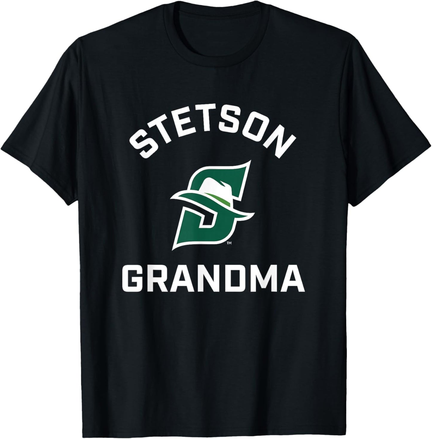 Stetson University Hatters Arched Grandma T-Shirt - T-Shirt | Black