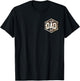 Camo Rad Dad Retro Camouflage Daddy Father's Day 2 Sides T-Shirt - T-Shirt | Black