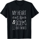 My Heart is in Sicily (But I Am Not) - Sicilian Souvenir T-Shirt - T-Shirt | Black