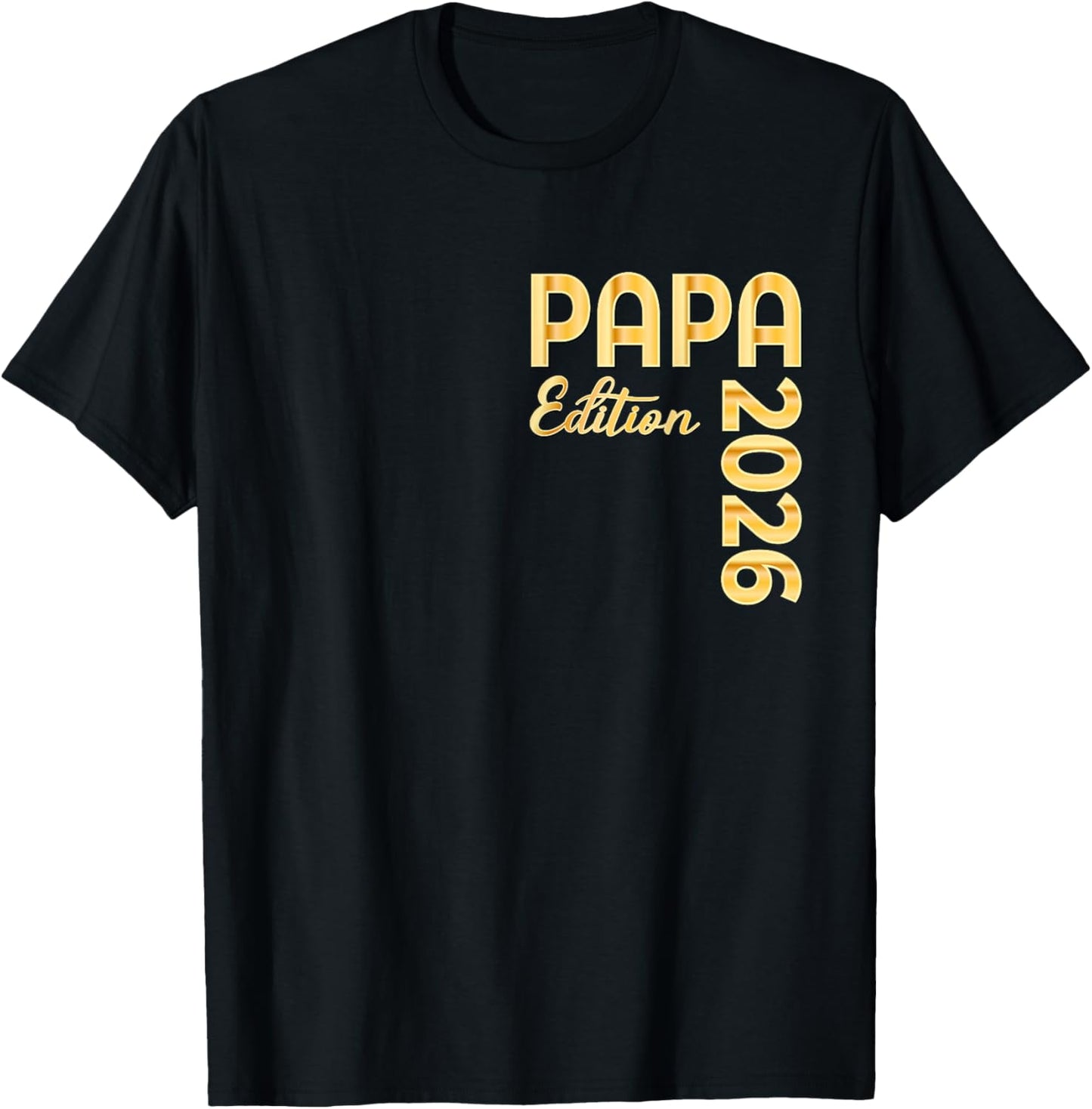 Announce Baby Birth 2026 Dad T-Shirt - T-Shirt | Black