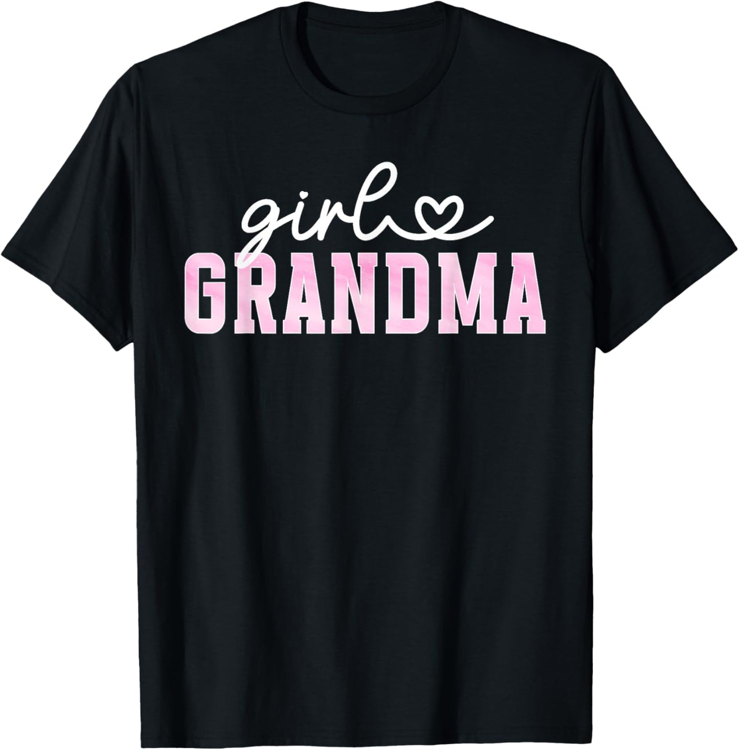 Girl Grandma Boho Grandma of Girls Grandma Girls Grandmother T-Shirt - T-Shirt | Black