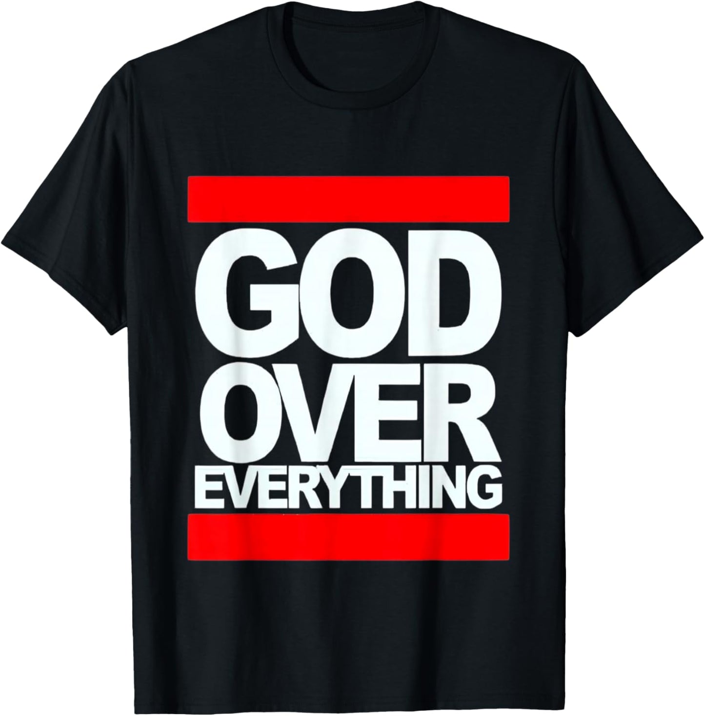 God Over Everything T-Shirt - T-Shirt | Black