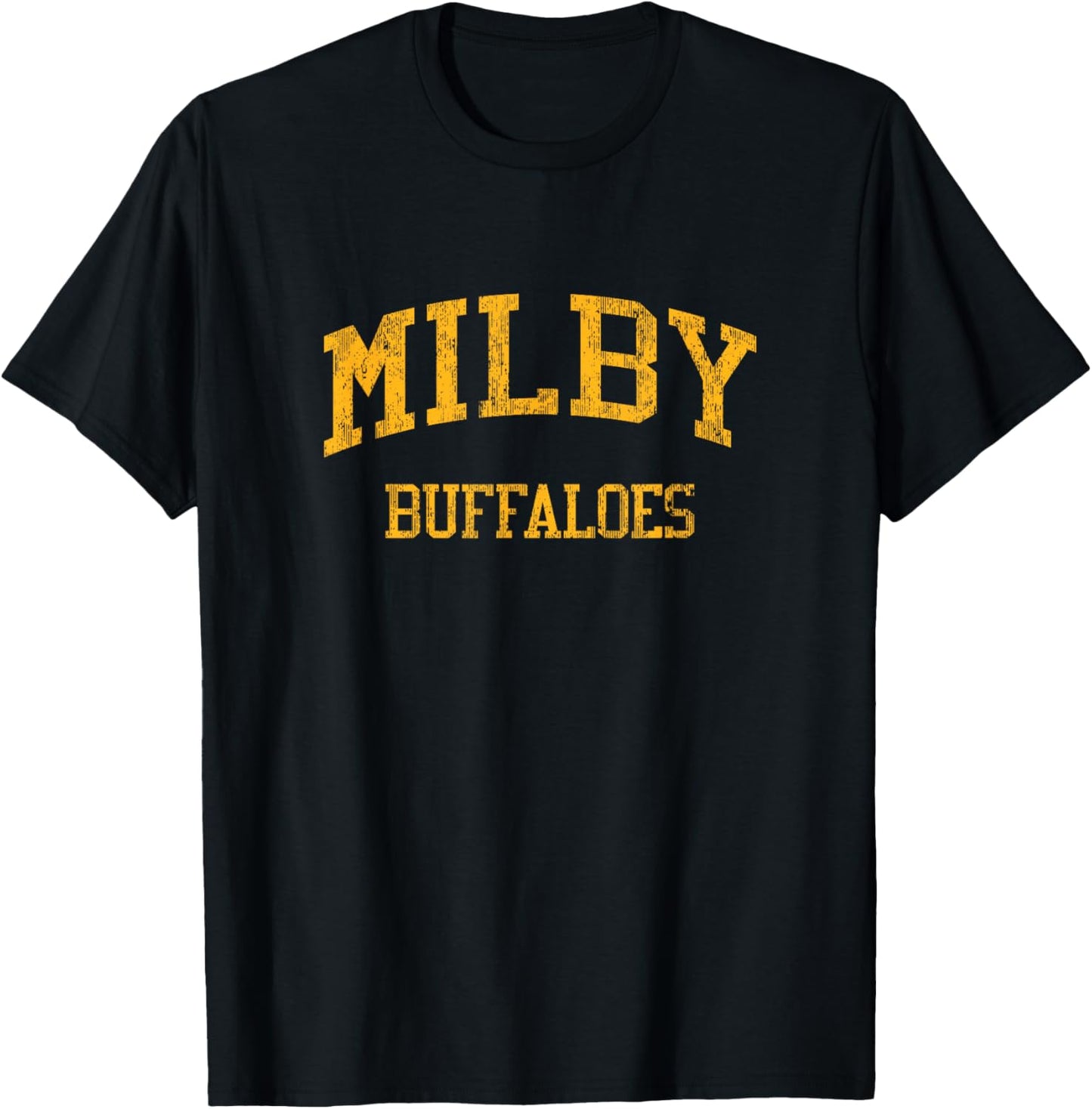 Milby High School HS Houston TX Vintage Sports T-Shirt - T-Shirt | Black