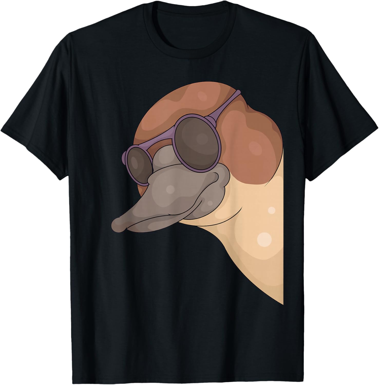 Cooles Schnabeltier mit Sonnenbrille Kinder Schnabeltier T-Shirt - T-Shirt | Black