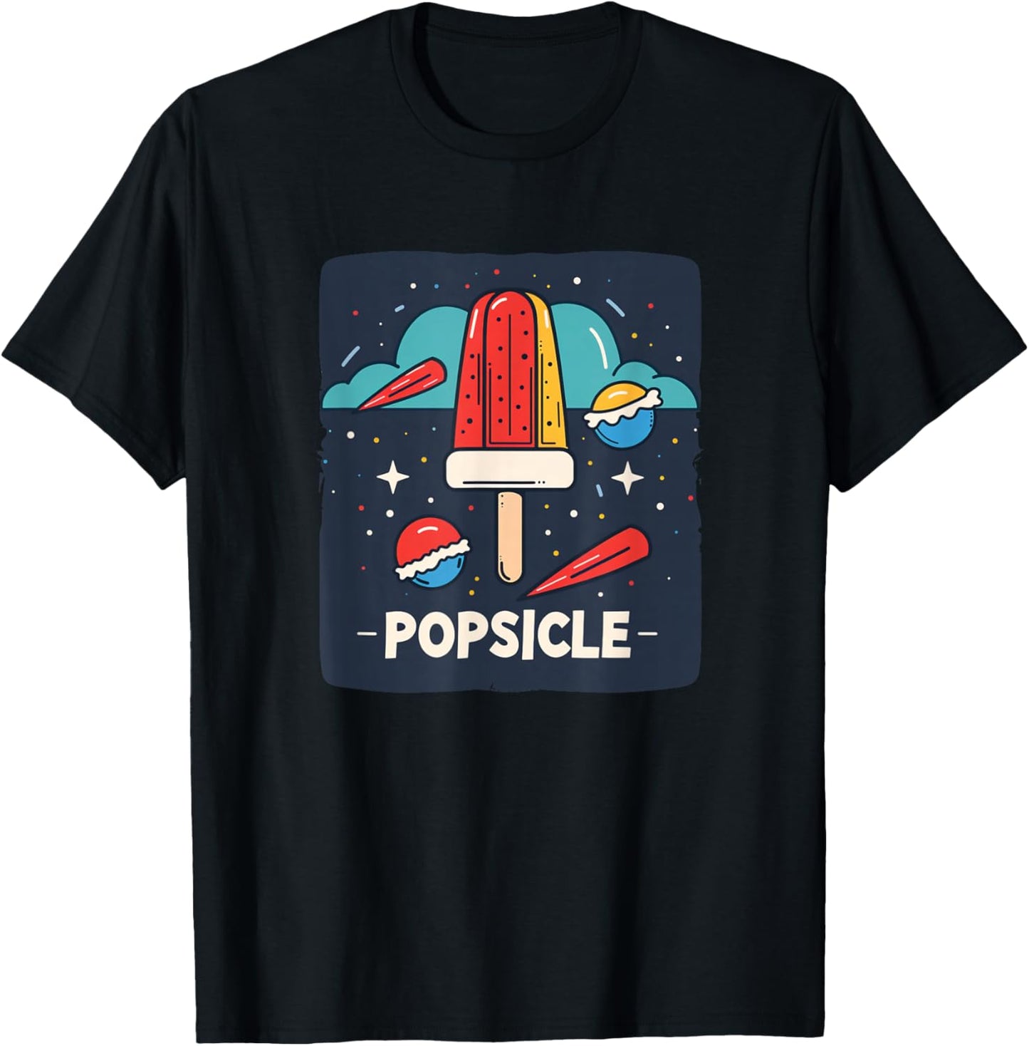 Popsicle the ultimate summer treat for kids and adults alike T-Shirt - T-Shirt | Black