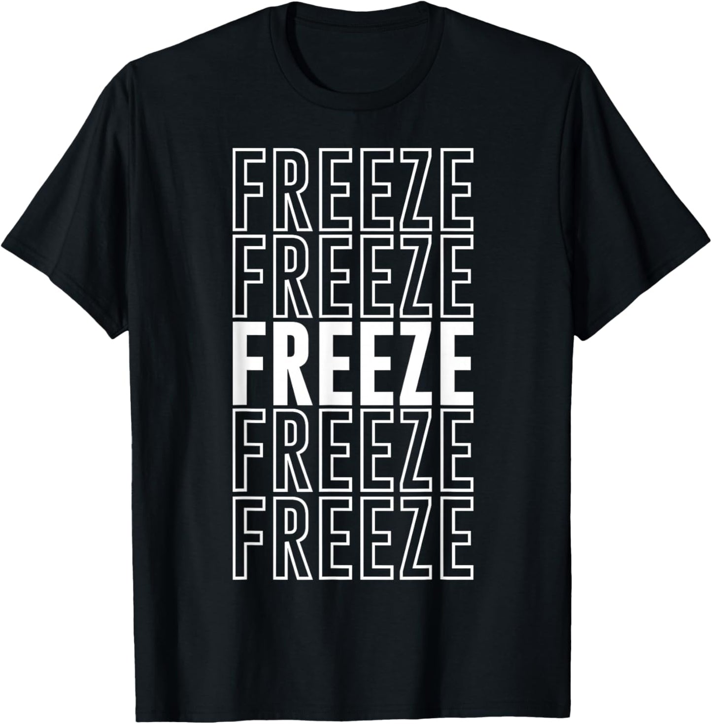Freeze T-Shirt - T-Shirt | Black