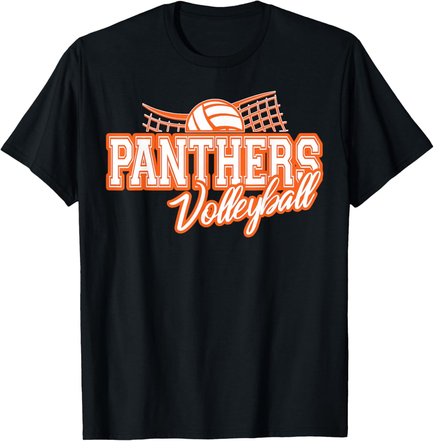 Panthers Volleyball Back to School Spirit O T-Shirt - T-Shirt | Black