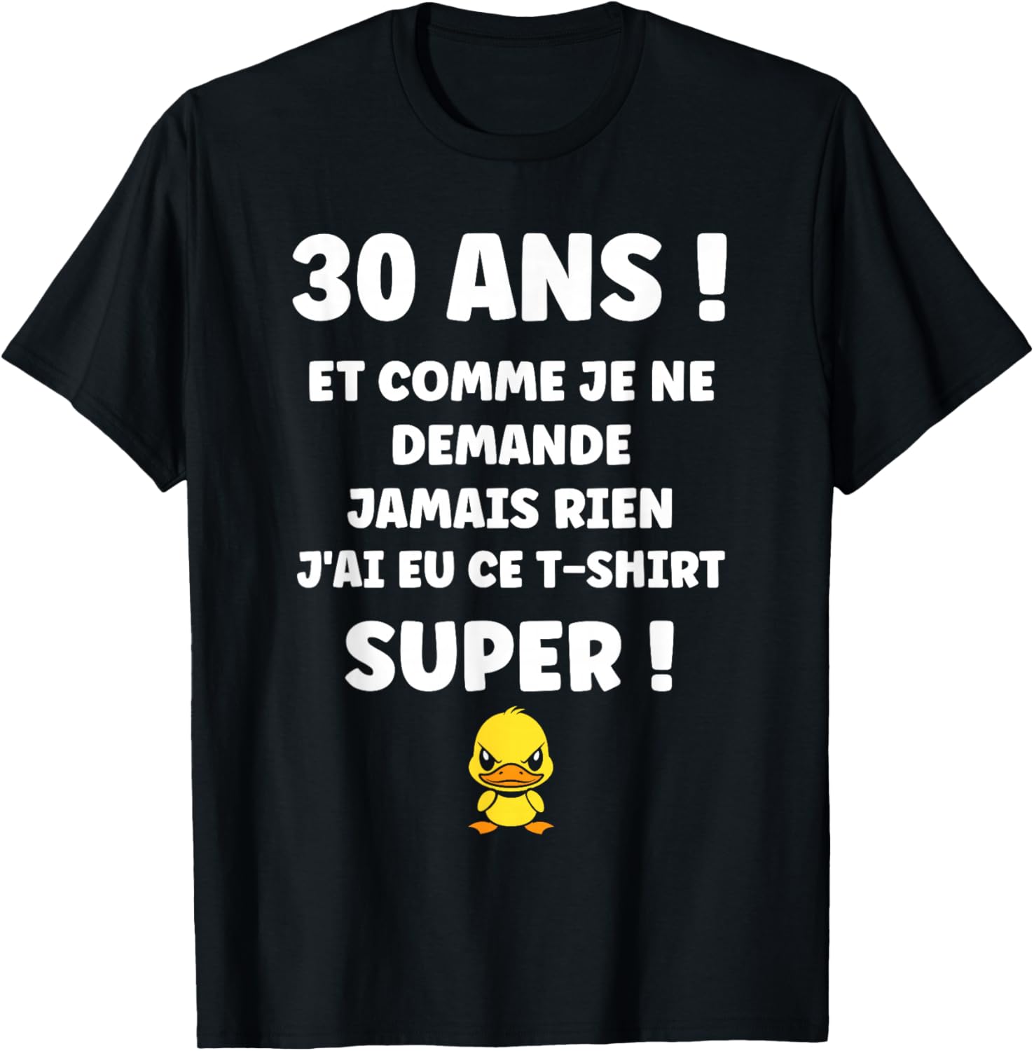 Draw Idea Funny 30 Years Funny Birthday 30 Years T-Shirt - T-Shirt | Black