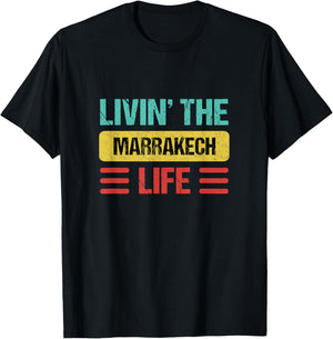 Marrakech Morocco T-Shirt - T-Shirt | Black