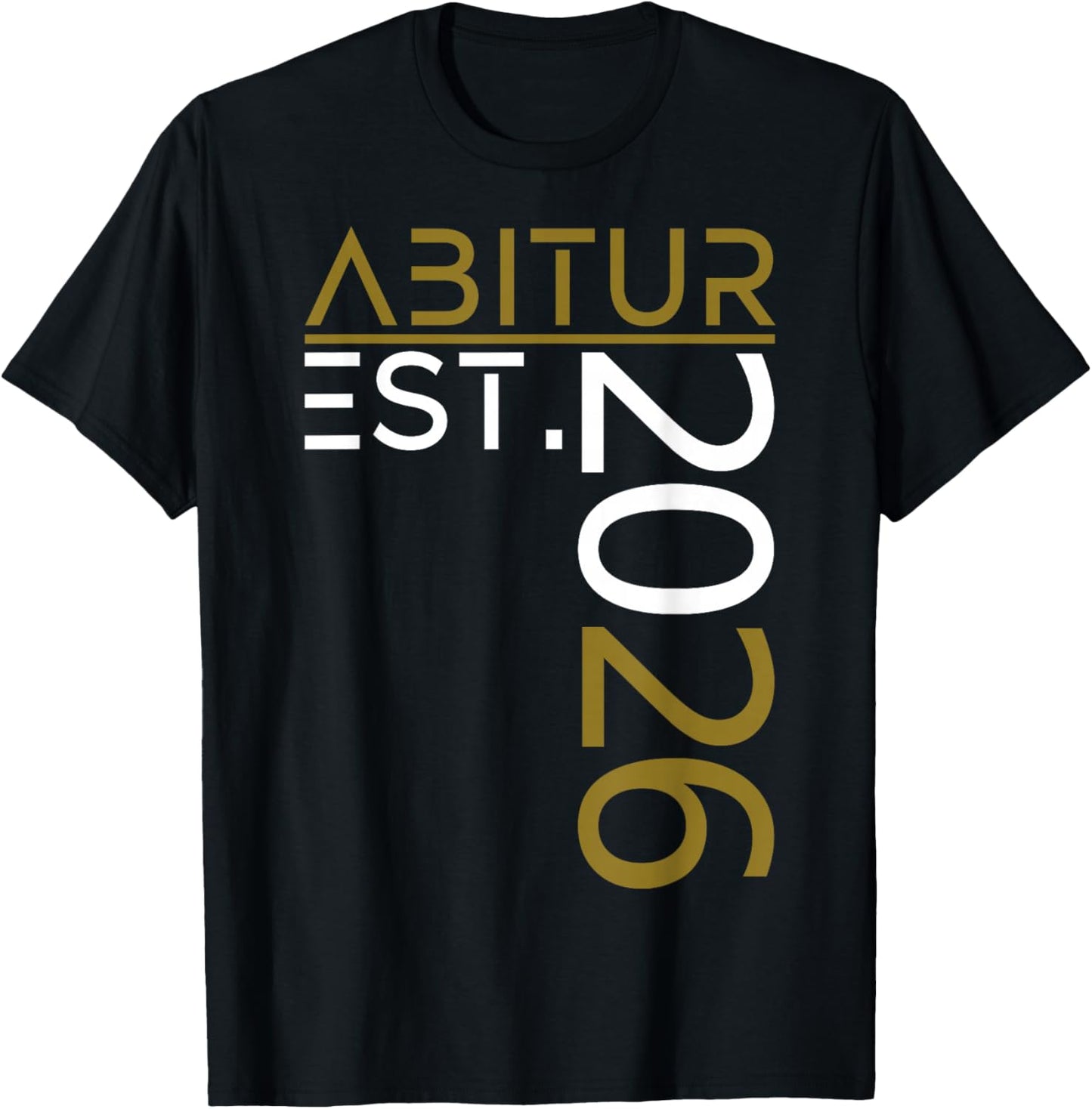 Abitur 2026 Abi bestanden Abschluss Outfit Abiball deko Fun T-Shirt - T-Shirt | Black