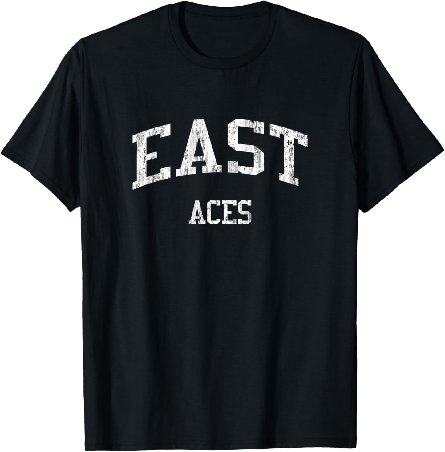 East High School HS Wichita KS Vintage Sports T-Shirt - T-Shirt | Black