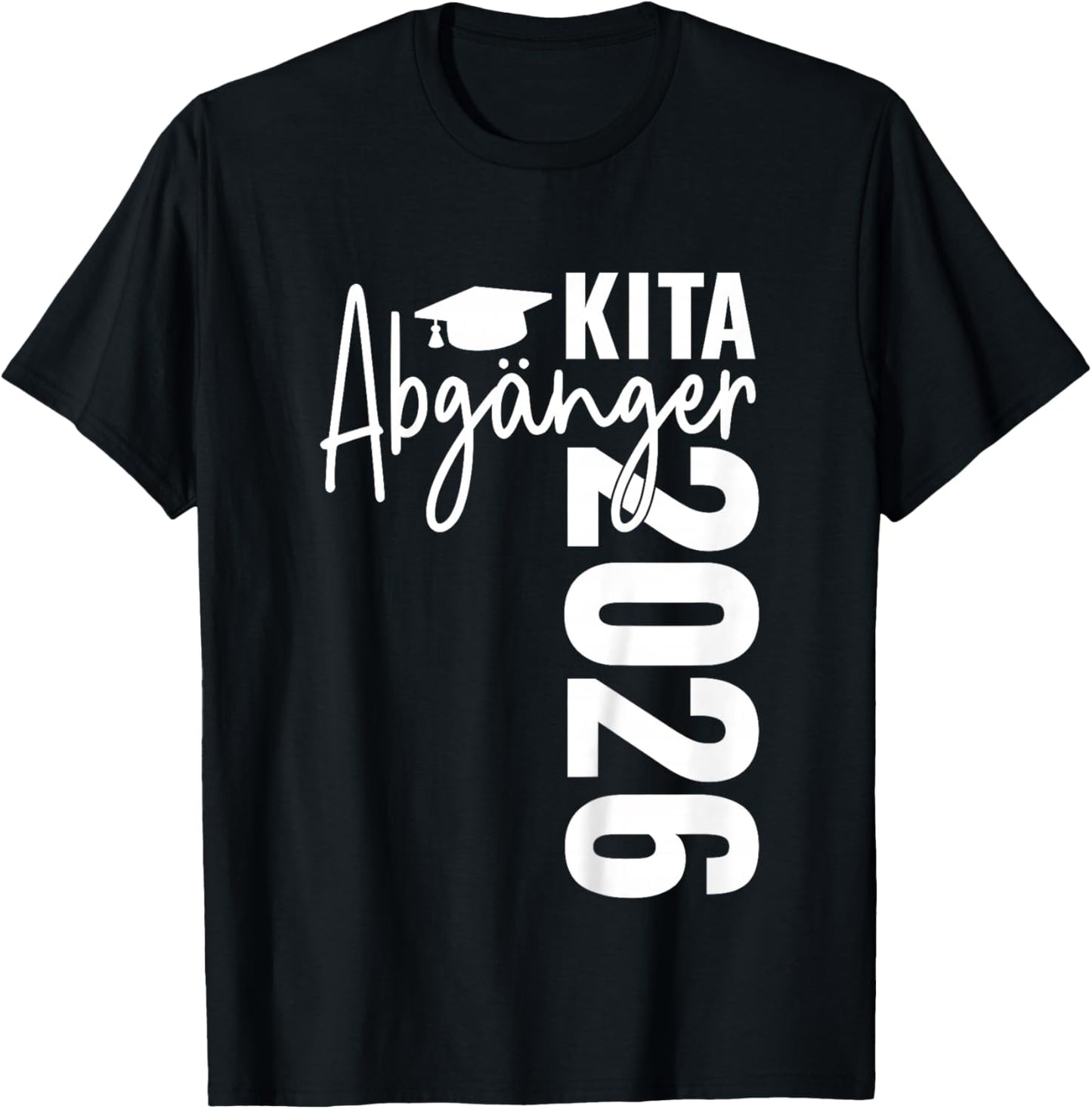 Kita Abgänger 2026 Schulkind Einschulung Schulanfang Schule T-Shirt - T-Shirt | Black