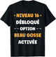 Drole garçon Niveau 16 Ans Geek Anniversaire Humour 16 Ans T-Shirt - T-Shirt | Black