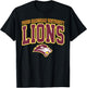 Freed-Hardeman University Lions Arch Vintage Sports Design T-Shirt - T-Shirt | Black