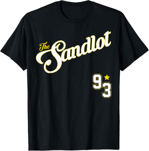 The Sandlot 93 Jersey T-Shirt - T-Shirt | Black