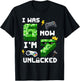 7th Birthday I was 6 Now Im 7 Unlocked 67 Boys Kids Youth T-Shirt - T-Shirt | Black