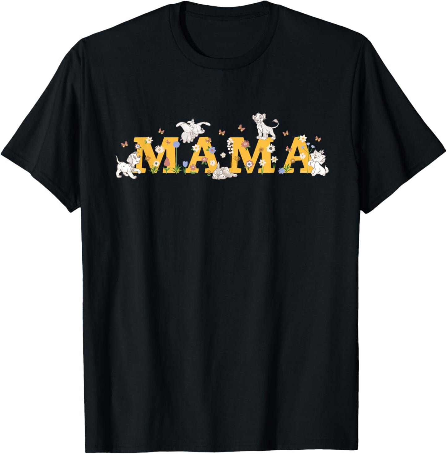 Disney Spring Sketches Mama Family Trip Vacation Matching T-Shirt - T-Shirt | Black