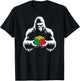 Competitive Puzzle Cube Sasquatch Bigfoot Speed Cubing T-Shirt - T-Shirt | Black