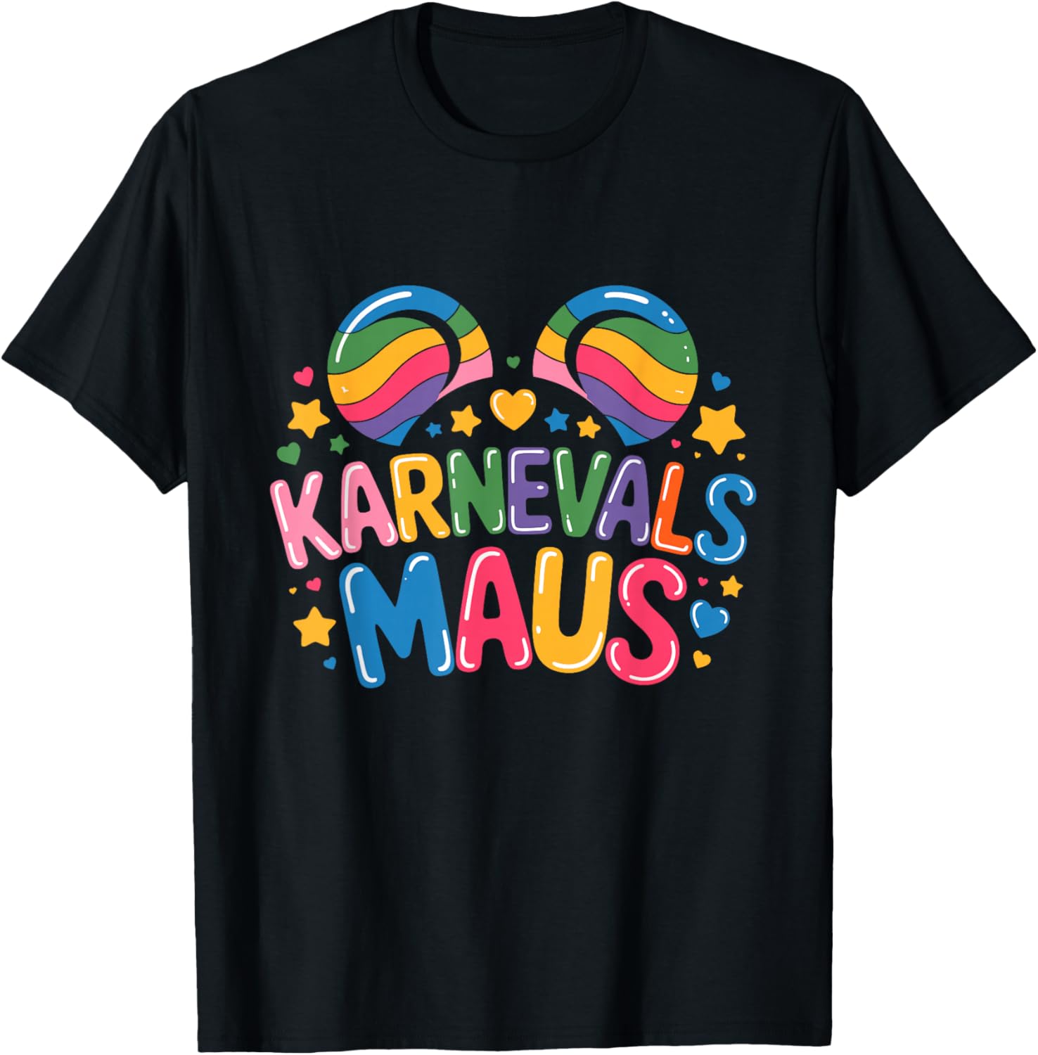 Carnival Mouse Carnival Cologne For Cologne Alaaf Carnival Mouse T-Shirt - T-Shirt | Black