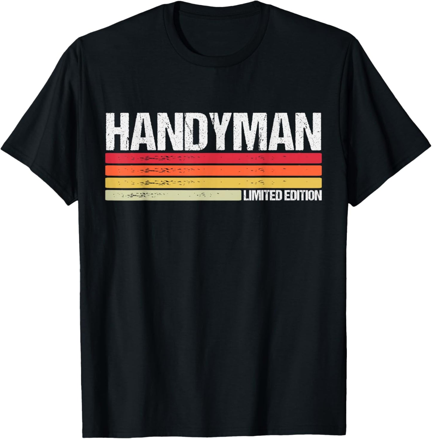 Handyman DIY Home Repair Tools Vintage Fixologist Dad T-Shirt - T-Shirt | Black