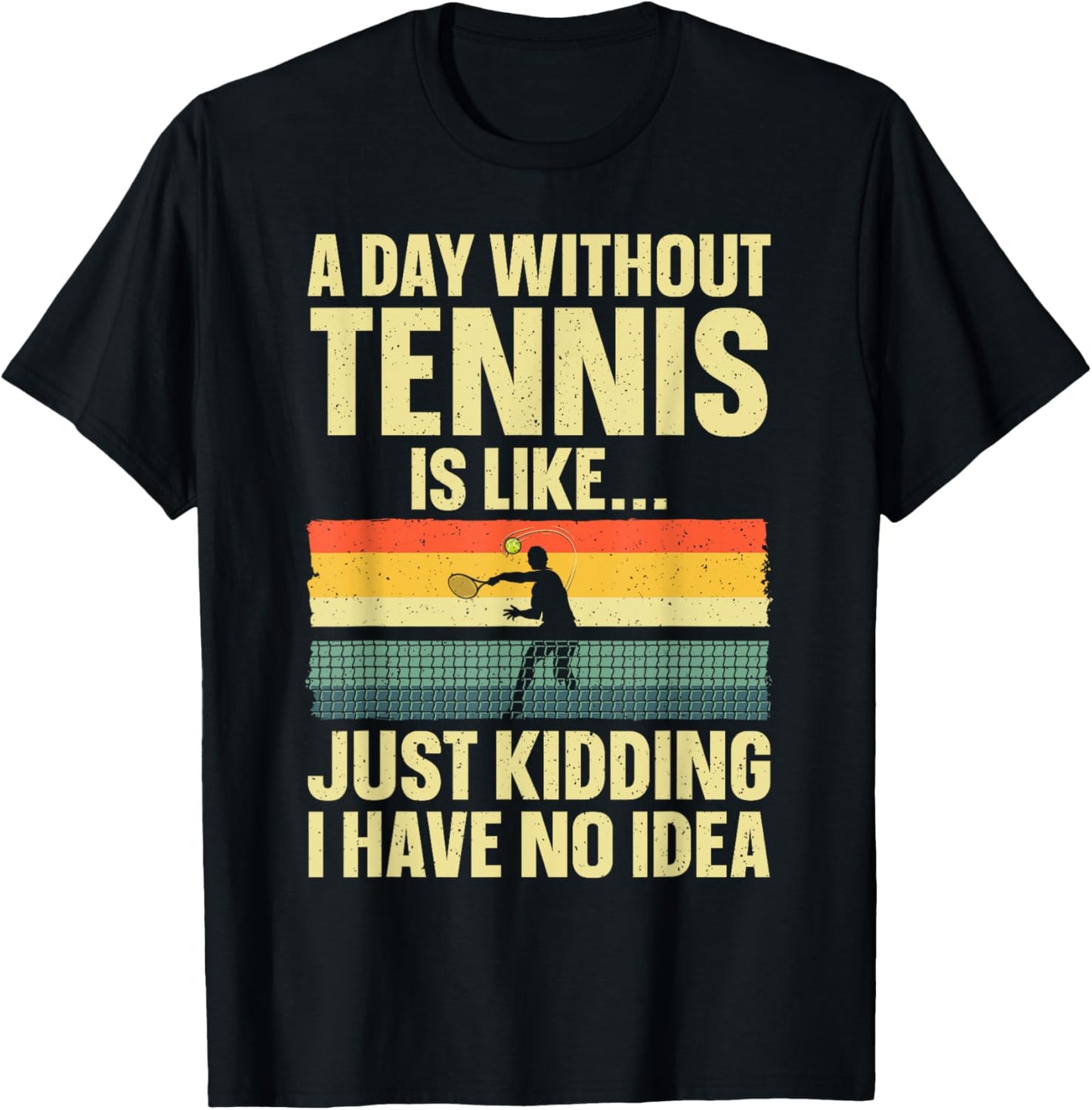 Cool Tennis Novelty Women Tennis Lover Tennis Player T-Shirt - T-Shirt | Black