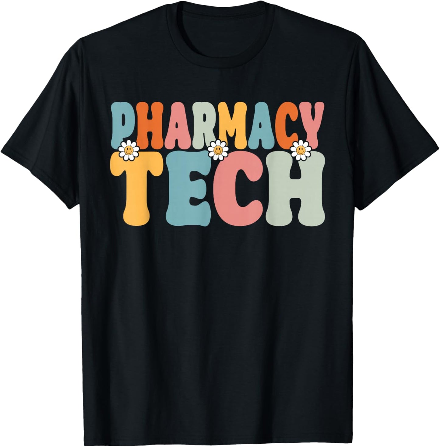 Pharmacy Tech Back To School Pharmacy Technician T-Shirt - T-Shirt | Black