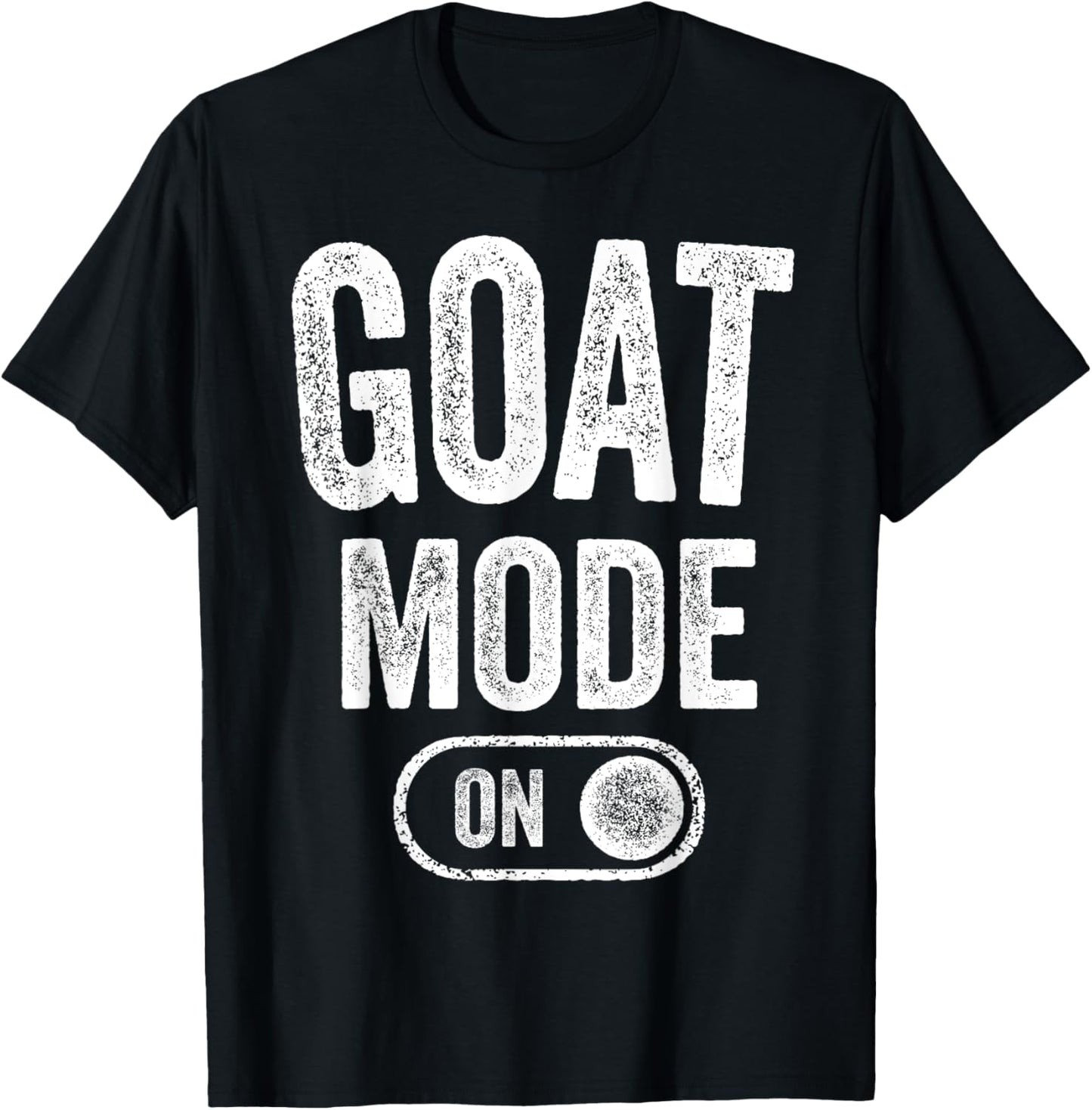 Goat Mode On Costume Funny Mountain Climber Gift Animal T-Shirt - T-Shirt | Black