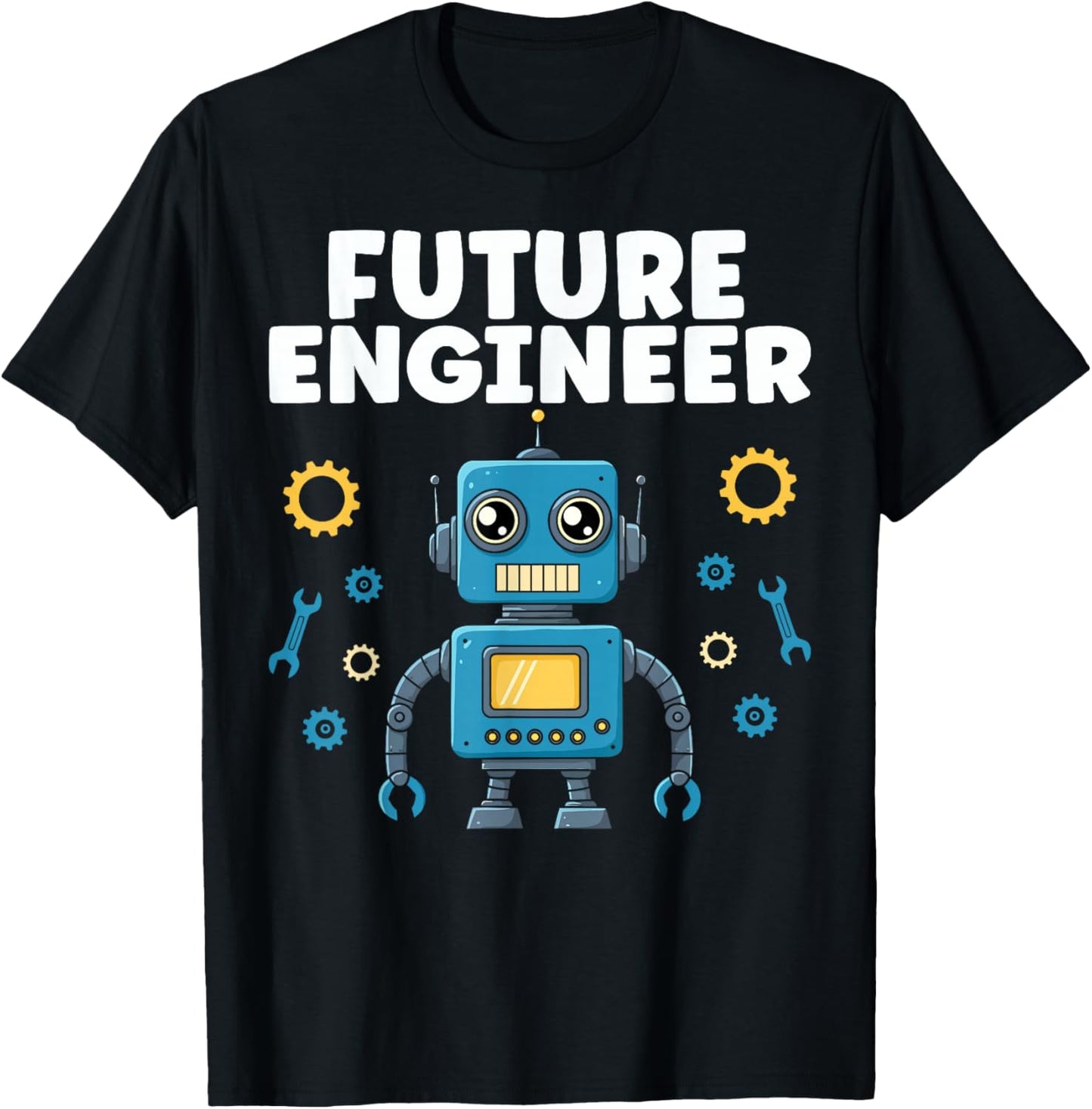Electrical Mechanical Engineering Future Engineer T-Shirt - T-Shirt | Black
