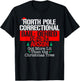 Got more lit than the Xmas tree North Pole Correctional Xmas T-Shirt - T-Shirt | Black