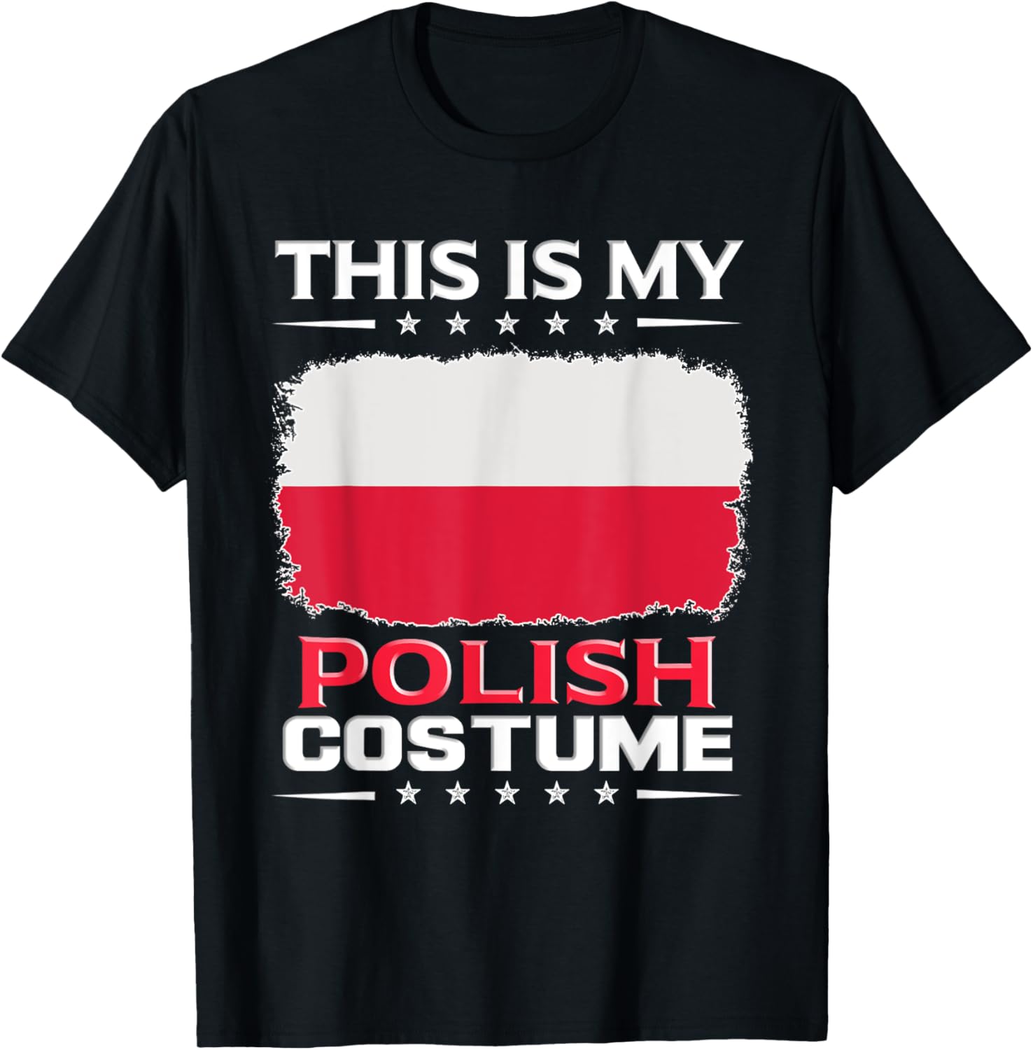 This Is My Polish Costume Poland T-Shirt - T-Shirt | Black