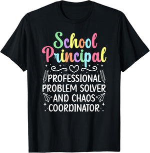 School Principal Definition Principal T-Shirt - T-Shirt | Black
