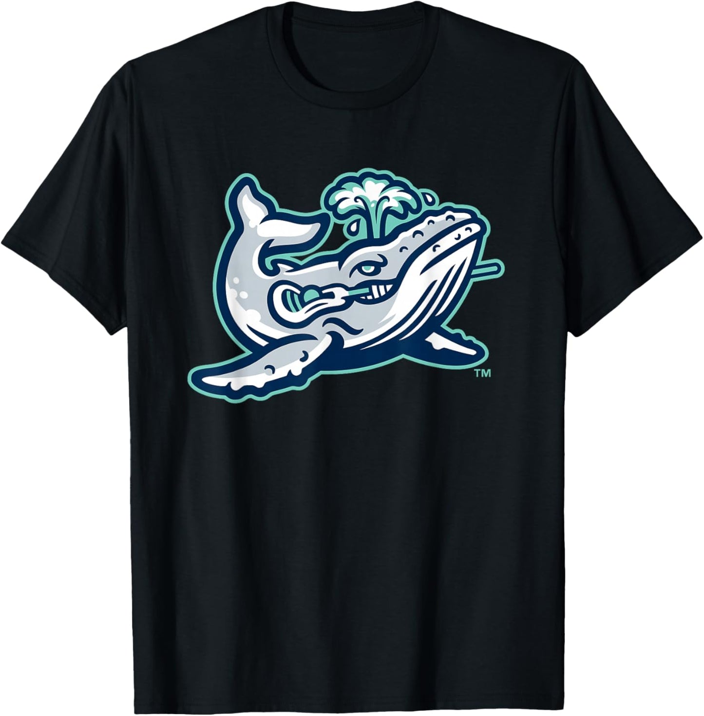 NLL UnBOXed New Jersey Humpbacks Lacrosse Logo T-Shirt - T-Shirt | Black