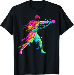 Men's Boxer Player Boxing T-Shirt - T-Shirt | Black