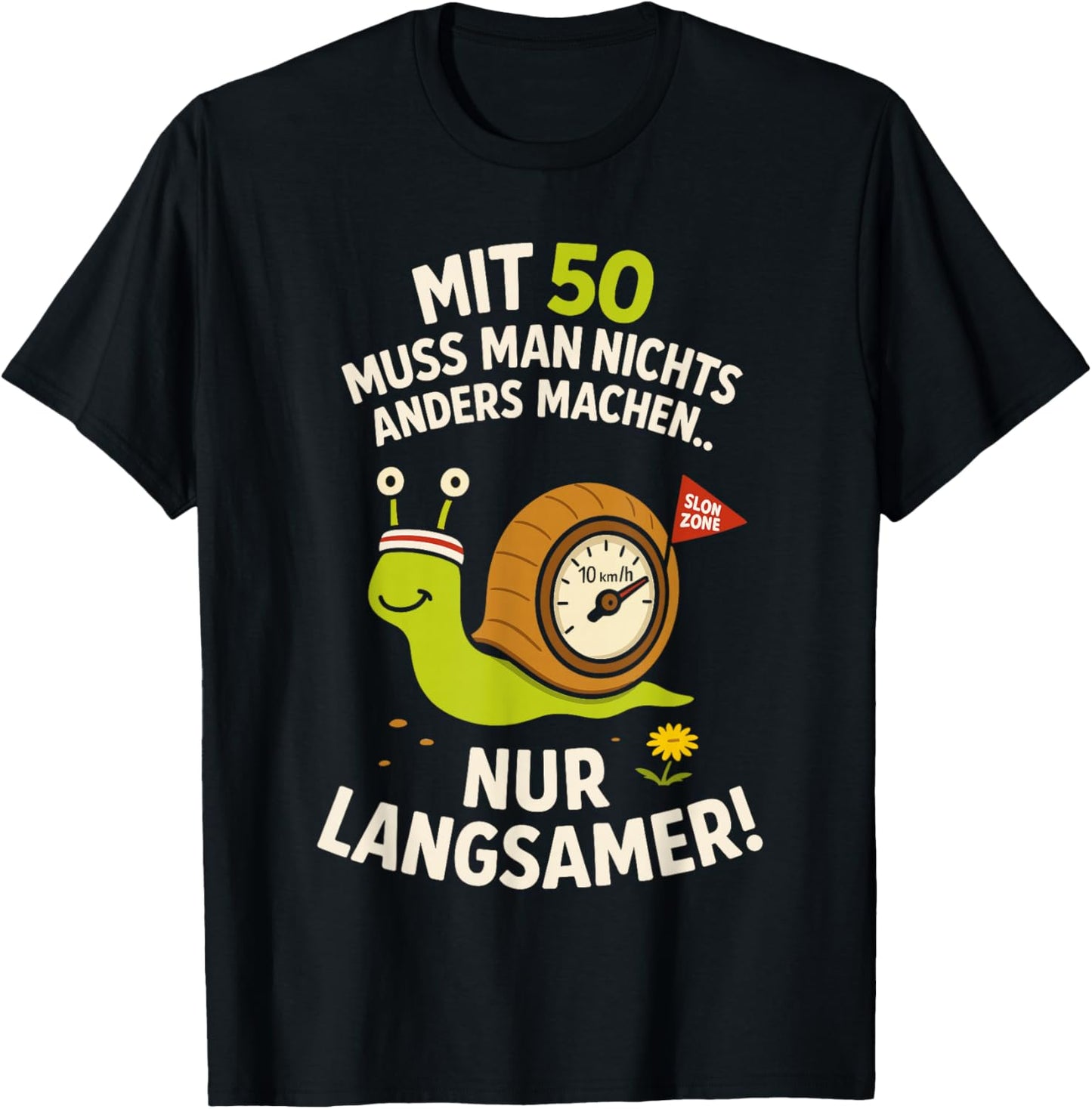 50. Geburtstag T-Shirt - T-Shirt | Black