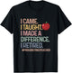 Retired Teacher I Came I Taught Teacher Retiring Men Women T-Shirt - T-Shirt | Black