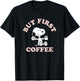 Peanuts But First Coffee Snoopy T-Shirt - T-Shirt | Black