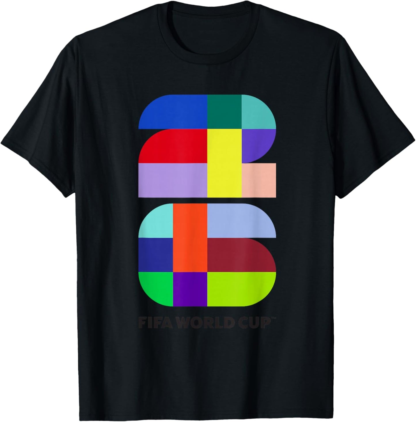 FIFA World CUP26 FIFA Host Country Logo Color T-Shirt - T-Shirt | Black